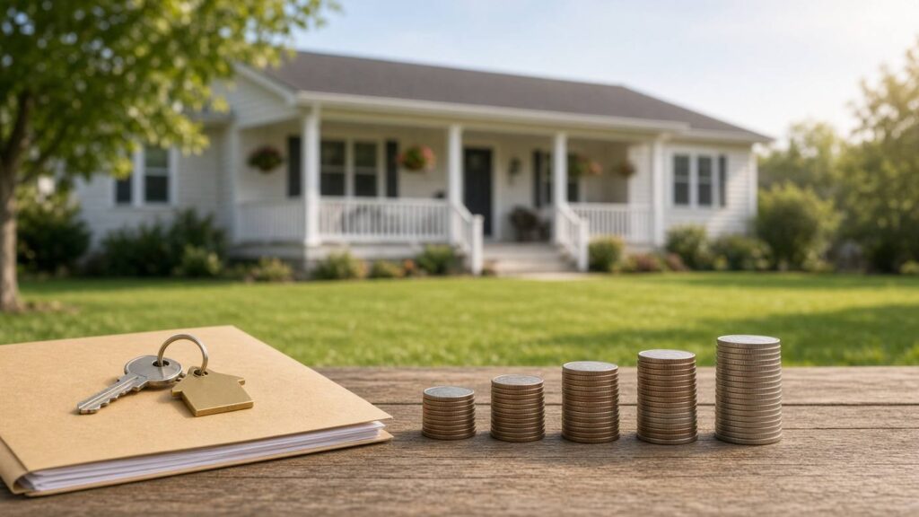 Rob Kuehne explaining the parts of a Mortgage Payment.